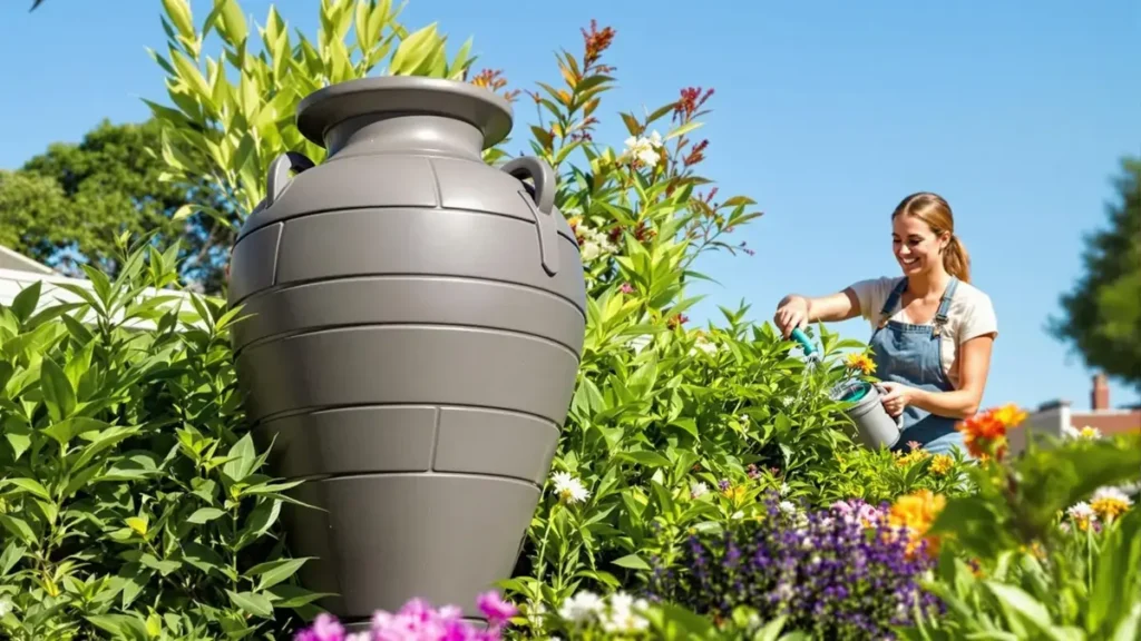 Questo raccoglitore d’acqua piovana dal design ultra trendy sta avendo un successo straordinario, i giardinieri lo bramano